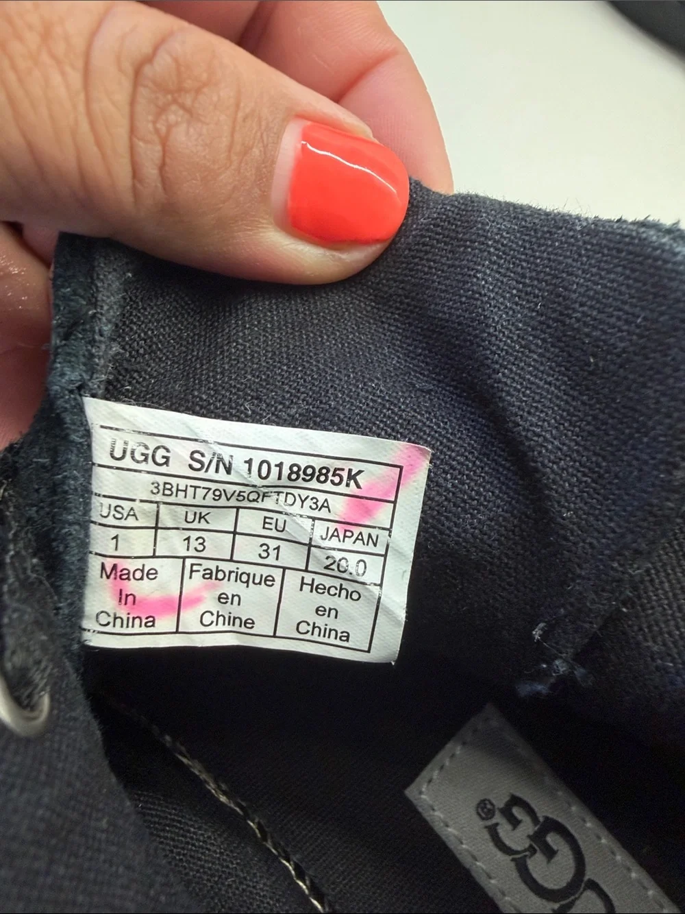 UGG branded high